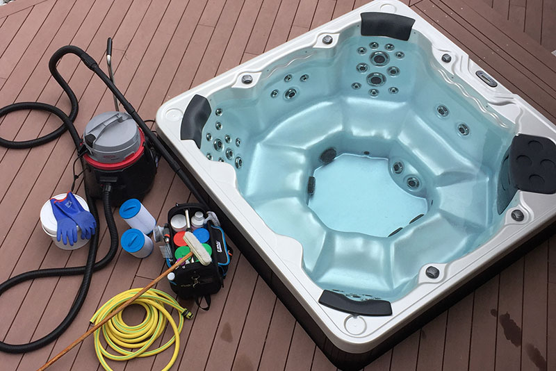 Nettoyer votre Spa Jacuzzi à Chamonix et Megève