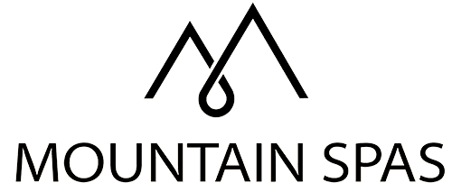 Mountain Spas Logo Black Noir